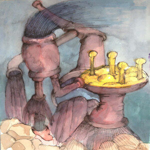 Watercolor: 'Alchemy'
